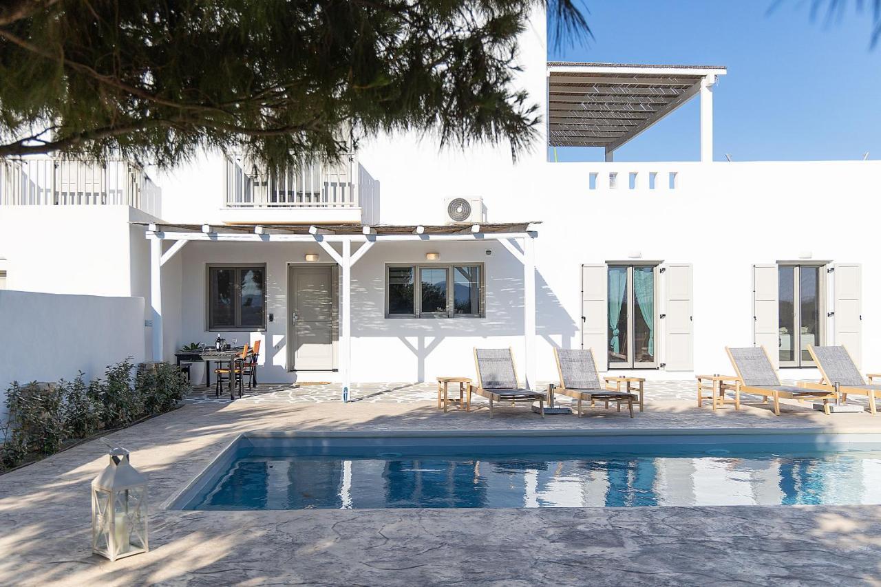 White Pearl Villa Naxos With Private Swimming Pool Naxos City Exterior foto